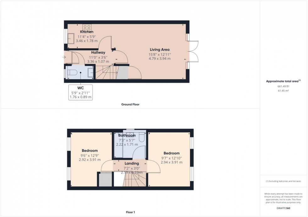 Floorplan for Timms Close, Aylesbury
