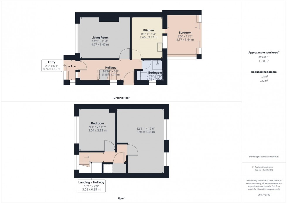Floorplan for Finmere Crescent, Bedgrove, Aylesbury,