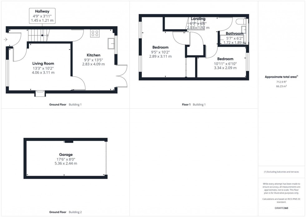 Floorplan for Lavender Walk, The Willows, Aylesbury