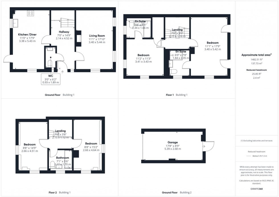 Floorplan for Pipit Gardens, Watermead, Aylesbury