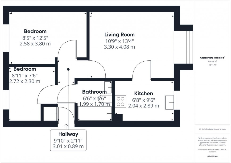 Floorplan for Churchill Court, Beaconsfield Road, Aylesbury