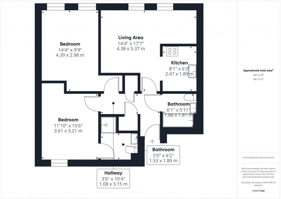 Floorplan for Waterford Gate, Fairford Leys, Aylesbury