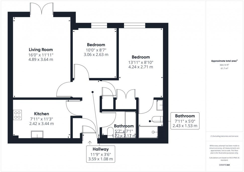 Floorplan for Coxhill Way, Aylesbury, Buckinghamshire