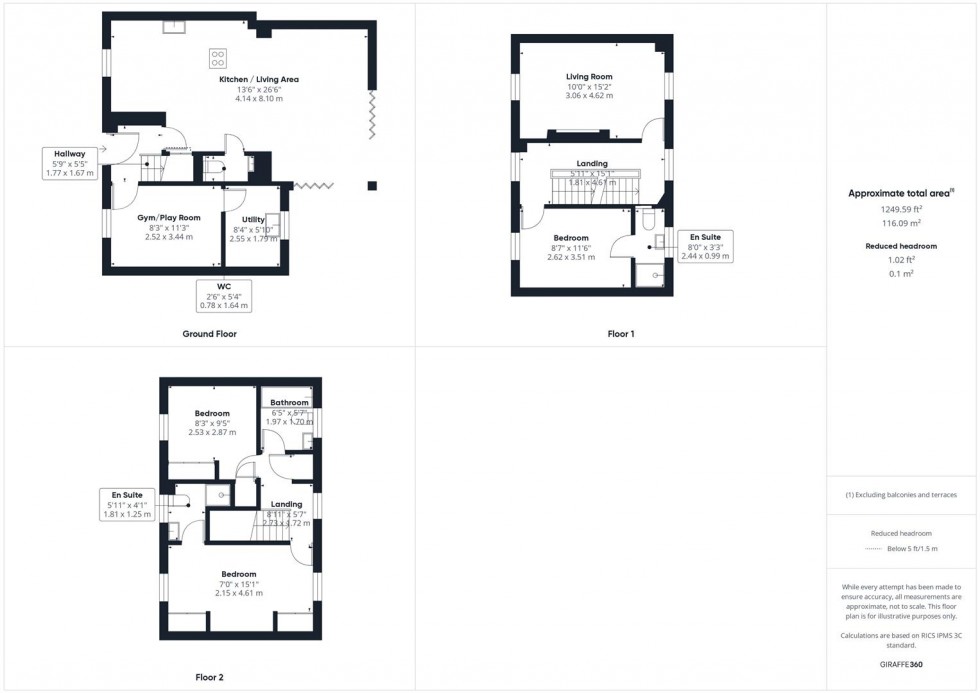 Floorplan for Queensgate, Fairford Leys, Aylesbury