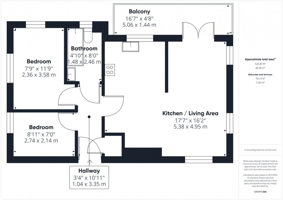 Floorplan for Quercetum Close, Aylesbury, Buckinghamshire