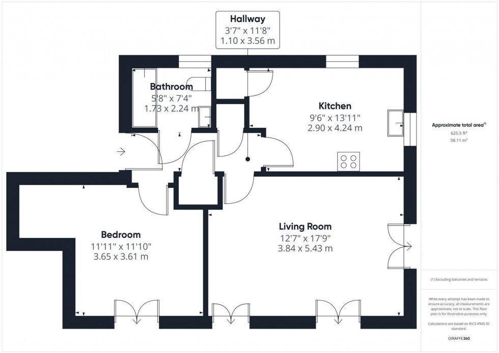 Floorplan for Prince Rupert Drive, Buckingham Park, Aylesbury