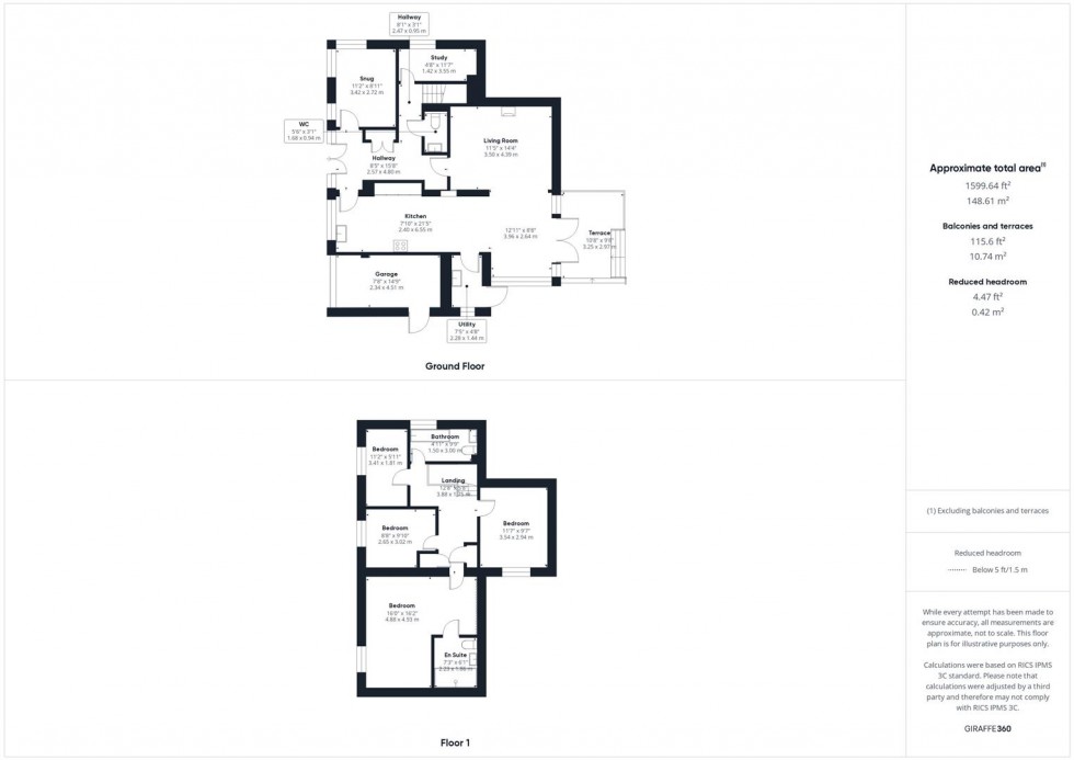 Floorplan for Chadbone Close, Aylesbury, Buckinghamshire
