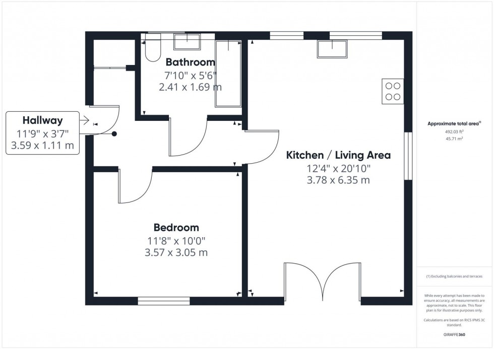 Floorplan for Blake Street, Aylesbury, Buckinghamshire