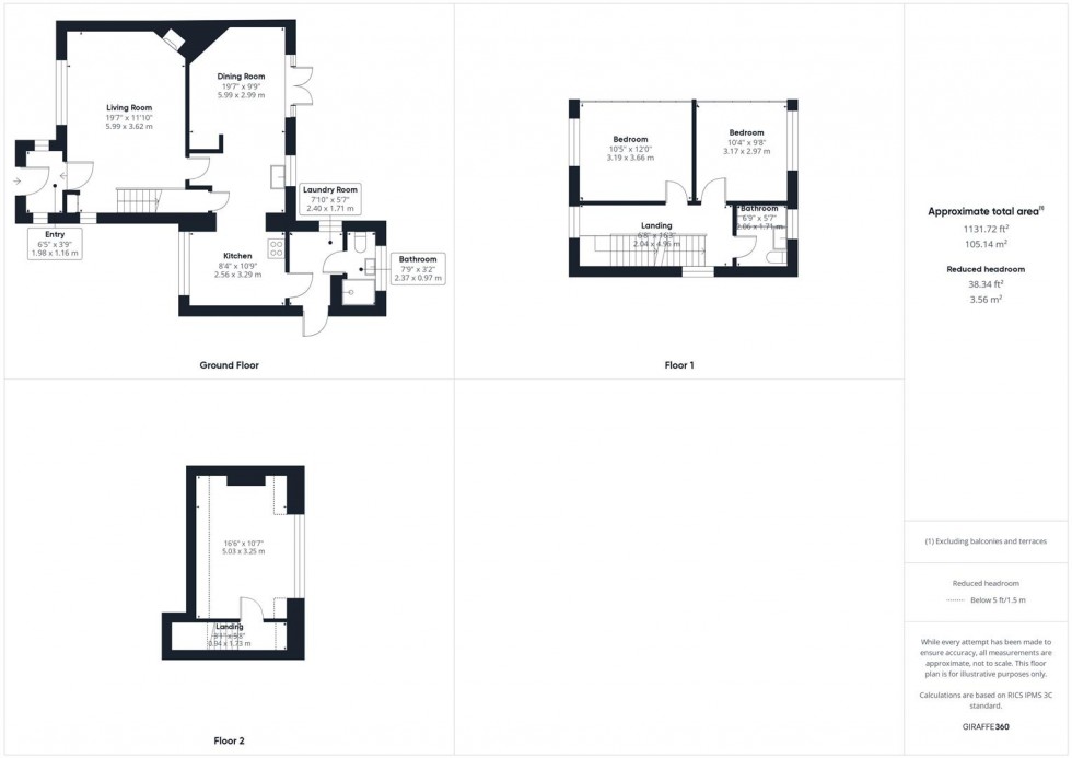 Floorplan for Goss Avenue, Waddesdon, Aylesbury