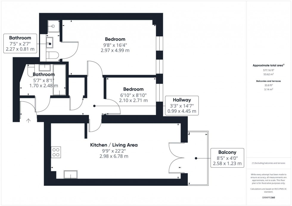 Floorplan for Florey Gardens, Aylesbury