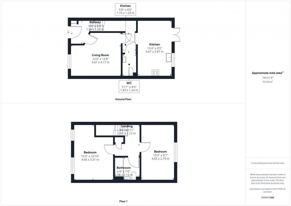 Floorplan for Boulton Road, Weston Turville, Aylesbury