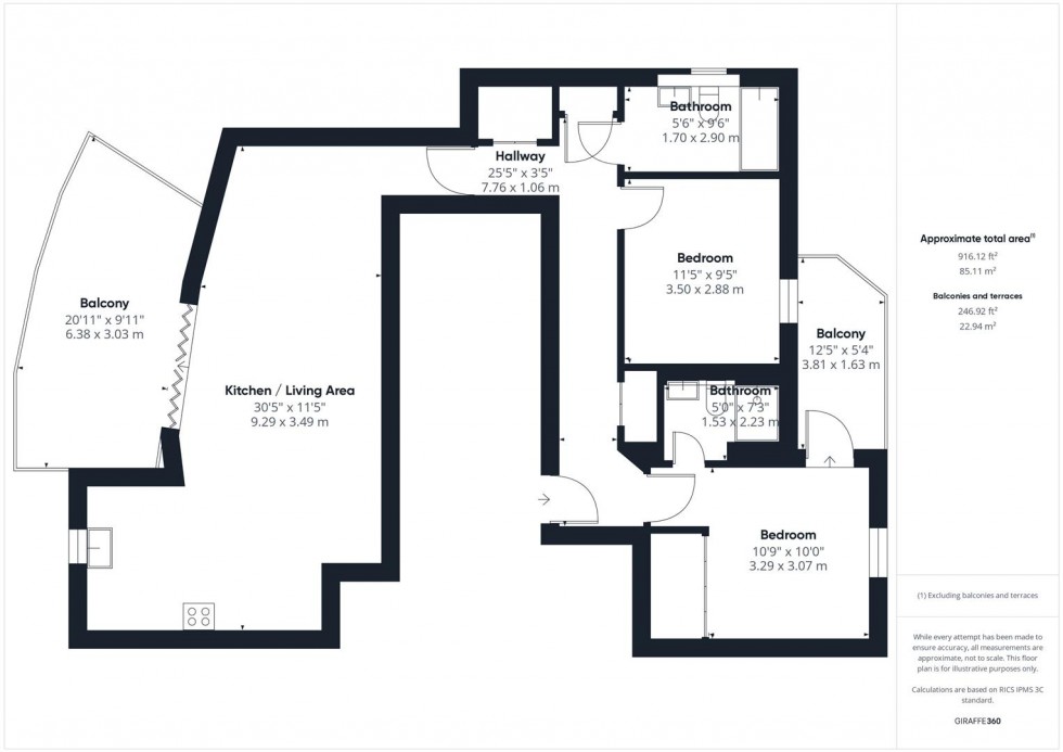 Floorplan for Exchange Street, Aylesbury, Buckinghamshire