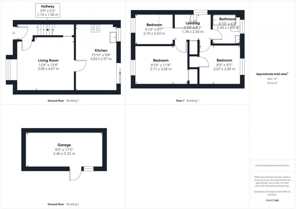 Floorplan for Isis Close, Hawkslade, Aylesbury