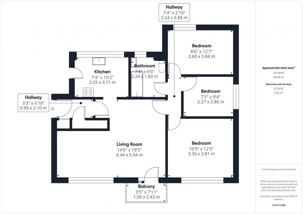 Floorplan for Victoria Street, Aylesbury, Buckinghamshire