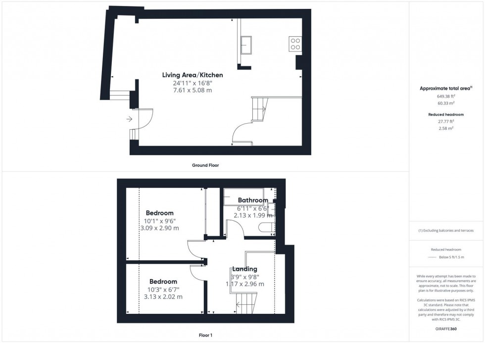 Floorplan for Temple Street, Aylesbury, Buckinghamshire