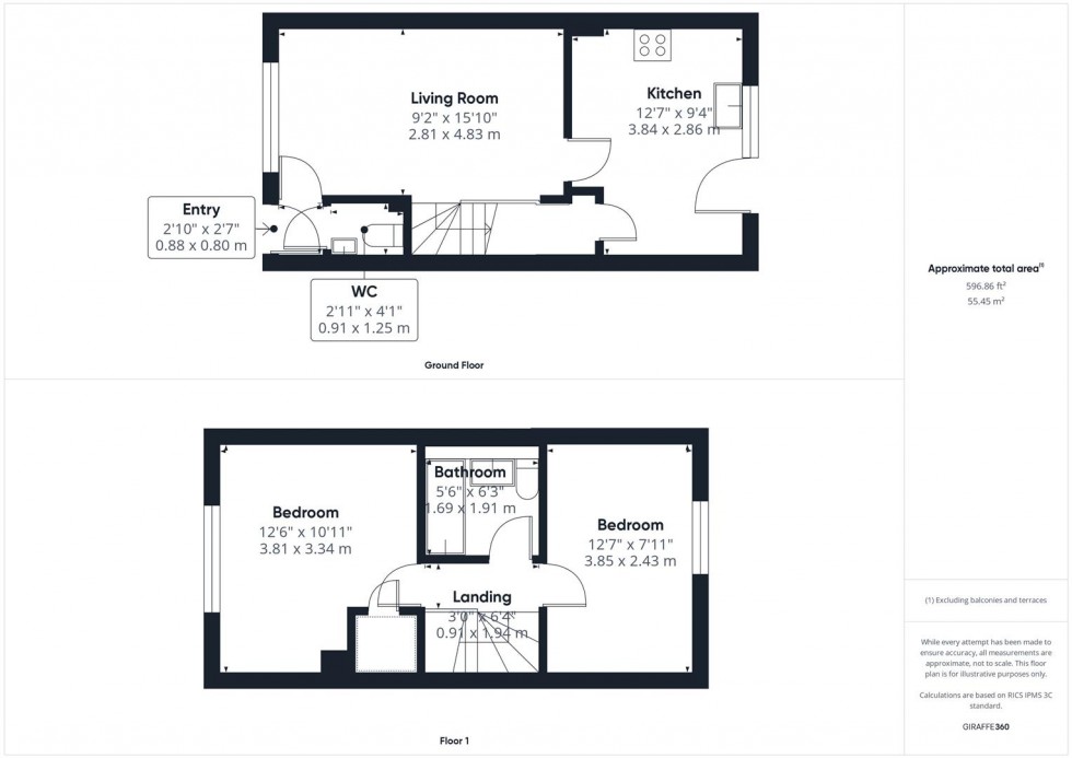 Floorplan for Westfield, Hawkslade, Aylesbury