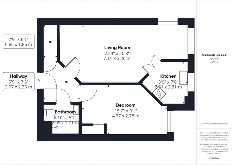 Floorplan for Willow Road, Aylesbury, Buckinghamshire