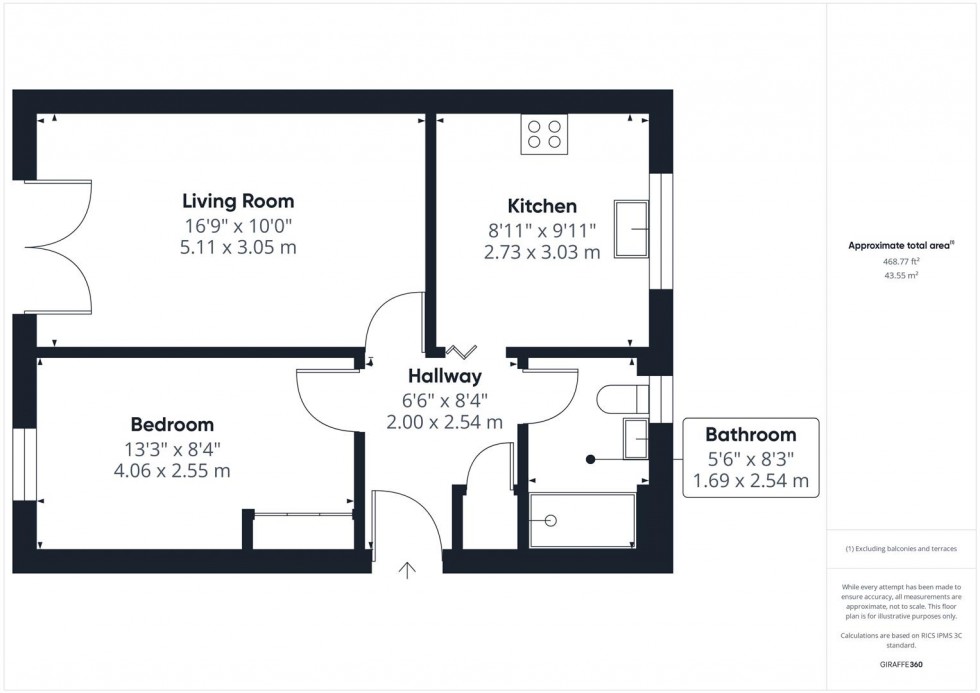Floorplan for Guillemot Way, Watermead, Aylesbury