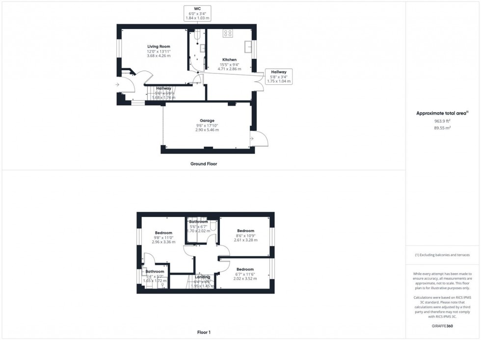 Floorplan for Keepsake Way, Berryfields, Aylesbury