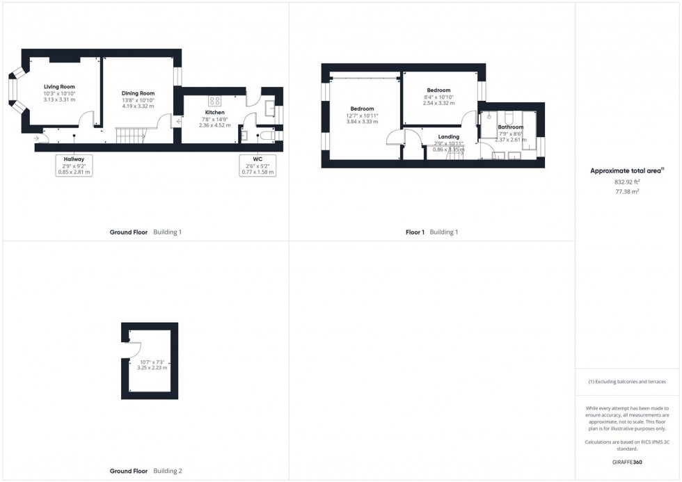 Floorplan for Stocklake, Aylesbury, Buckinghamshire