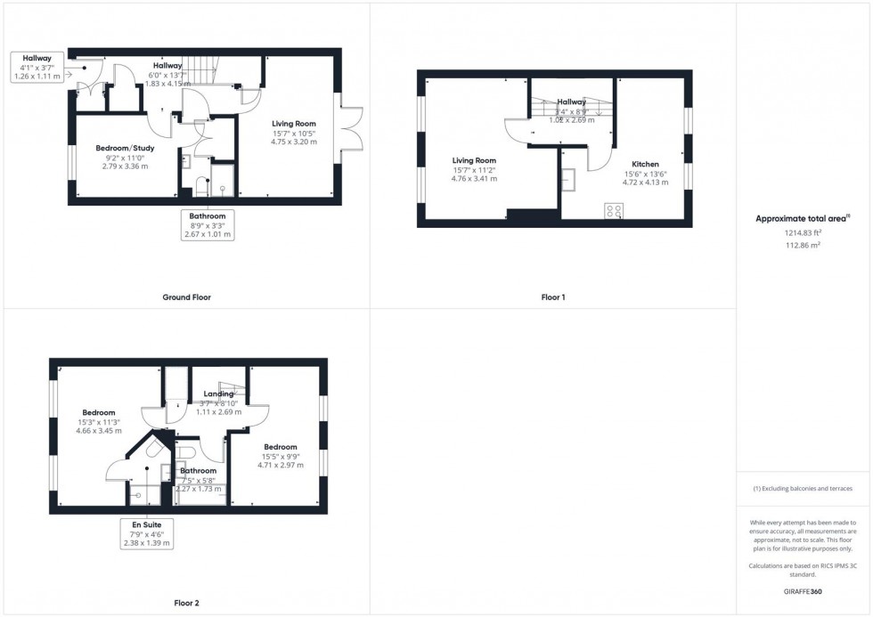 Floorplan for Marsworth Drive, Kingsbrook, Aylesbury