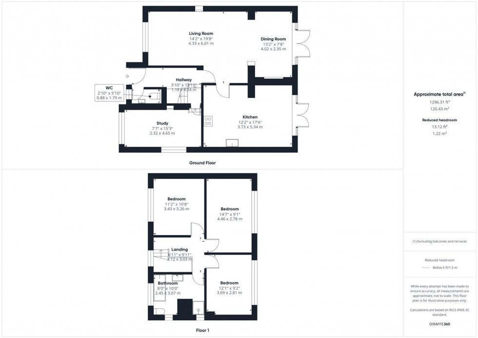 Floorplan for Tring Road, Aylesbury, Buckinghamshire