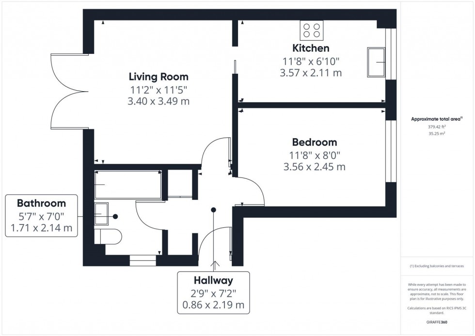 Floorplan for Oldhams Meadow, Aylesbury, Buckinghamshire