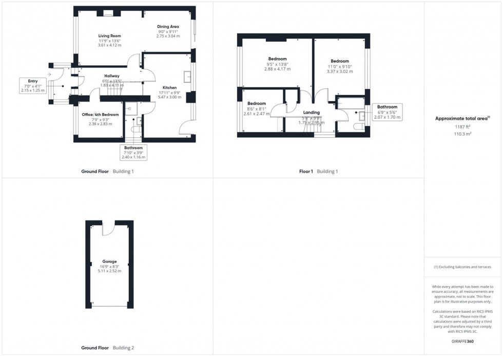 Floorplan for Ambleside, Bedgrove, Aylesbury