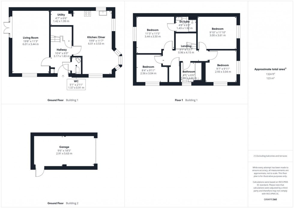 Floorplan for Quindell Close, Berryfields, Aylesbury