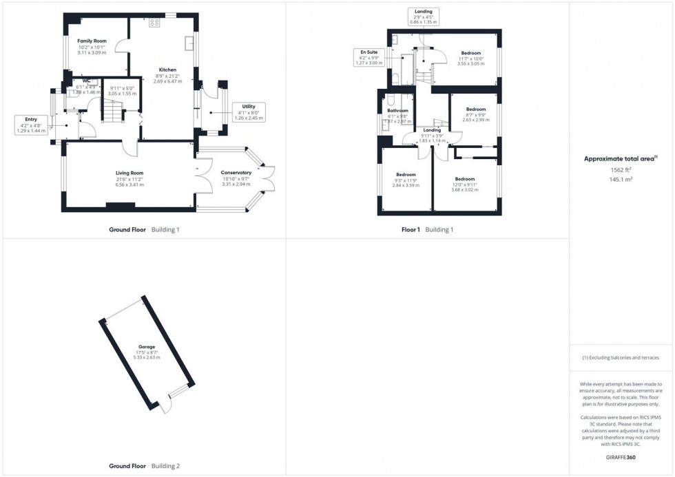 Floorplan for Kynaston Avenue, Aylesbury, Buckinghamshire