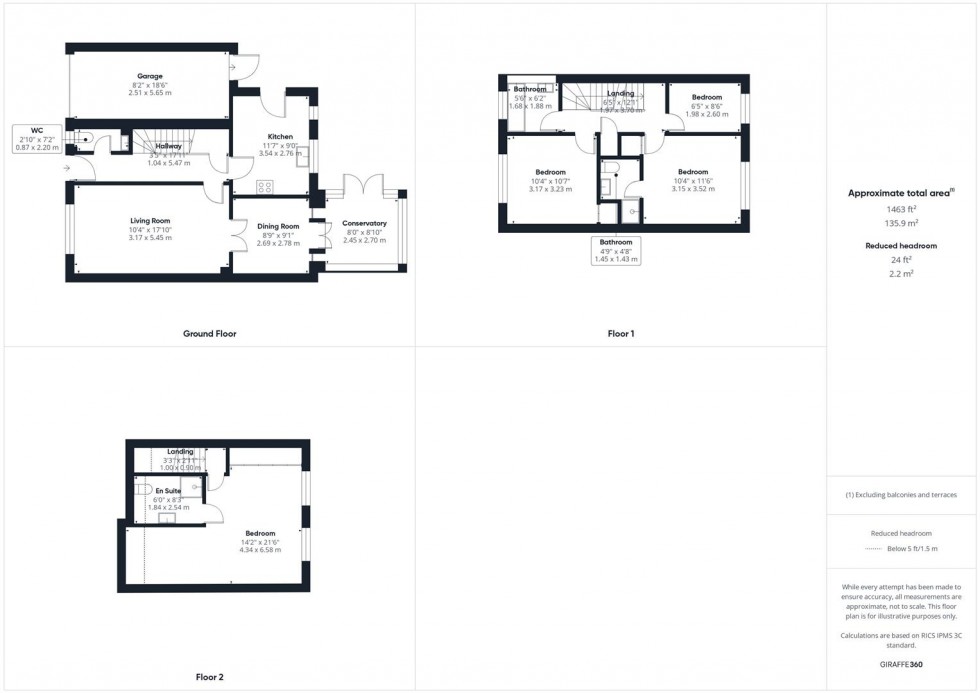 Floorplan for Lark Vale, Watermead, Aylesbury