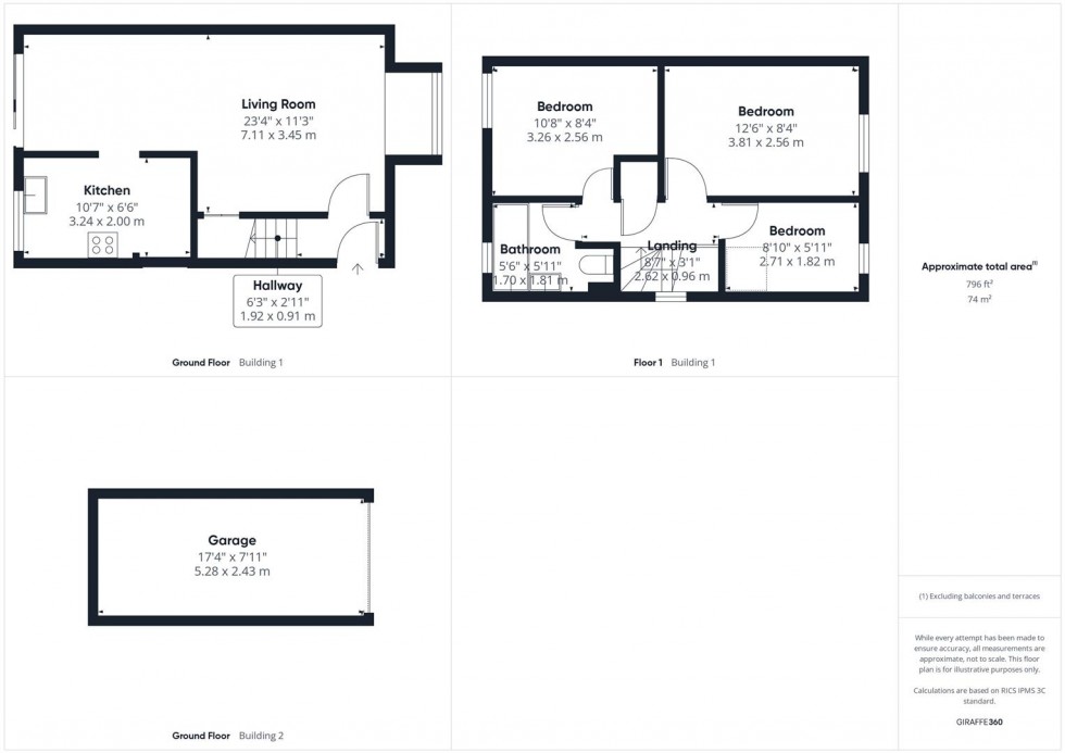 Floorplan for Thomson Walk, Willows, Aylesbury