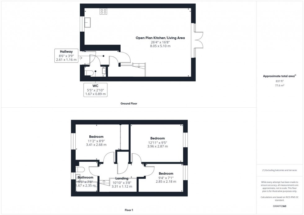 Floorplan for Romney Lane, Quainton, Aylesbury