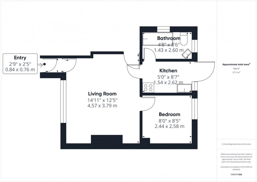 Floorplan for Oxford Road, Stone, Aylesbury