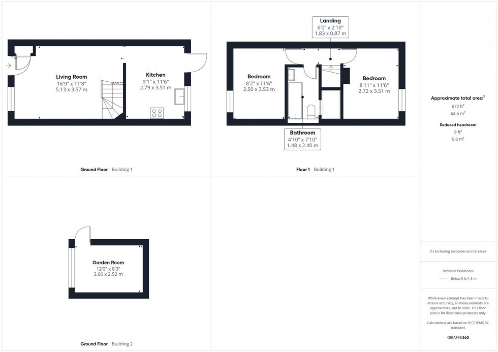 Floorplan for Ravensbourne Road, Aylesbury, Buckinghamshire