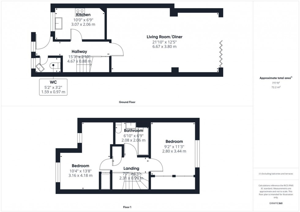 Floorplan for Hawfinch, Watermead, Aylesbury