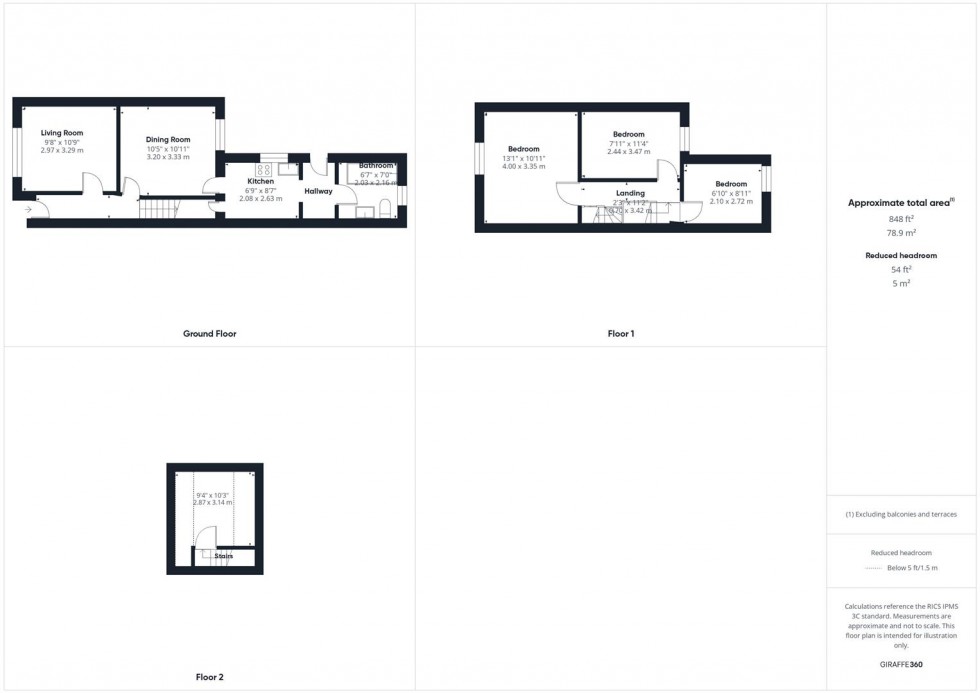 Floorplan for Princes Road, Aylesbury, Buckinghamshire