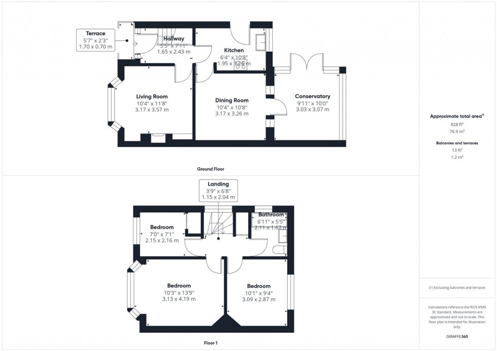 Floorplan for London Road, Aston Clinton, Aylesbury