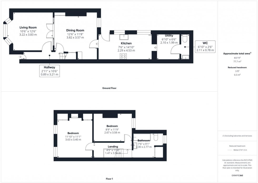 Floorplan for Highbridge Road, Aylesbury, Buckinghamshire