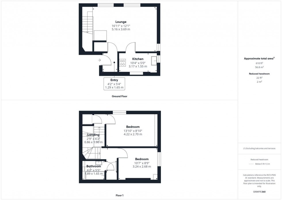 Floorplan for Baker Street, Waddesdon, Aylesbury