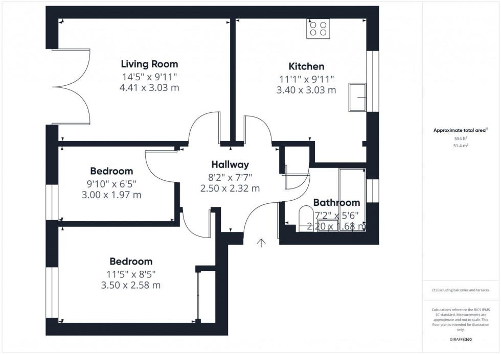 Floorplan for Guillemot Way, Watermead, Aylesbury