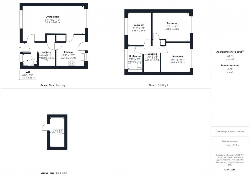 Floorplan for Stephenson Close, Prebendal Farm, Aylesbury