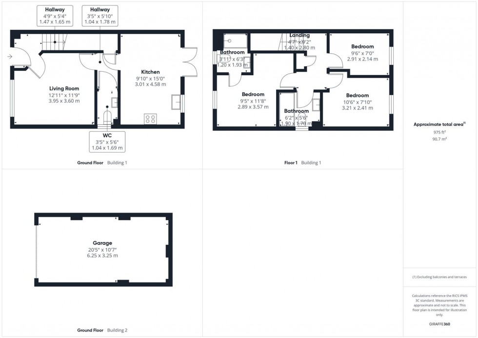 Floorplan for Martha Lane, Kingsbrook, Aylesbury