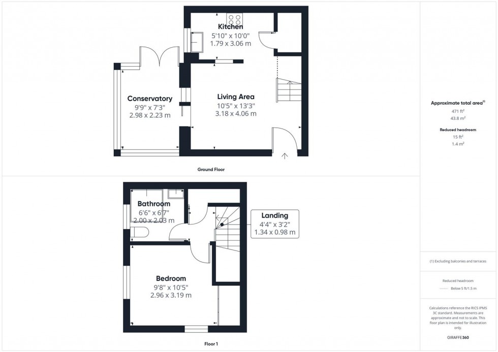 Floorplan for Parslow Close, Hawkslade, Aylesbury