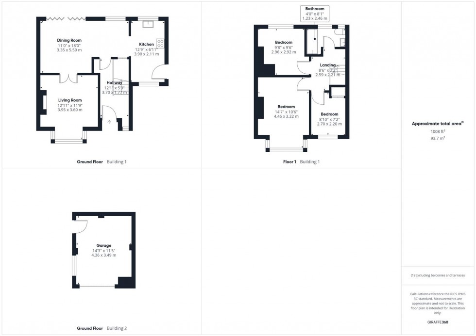 Floorplan for Mount Pleasant, Aylesbury, Buckinghamshire