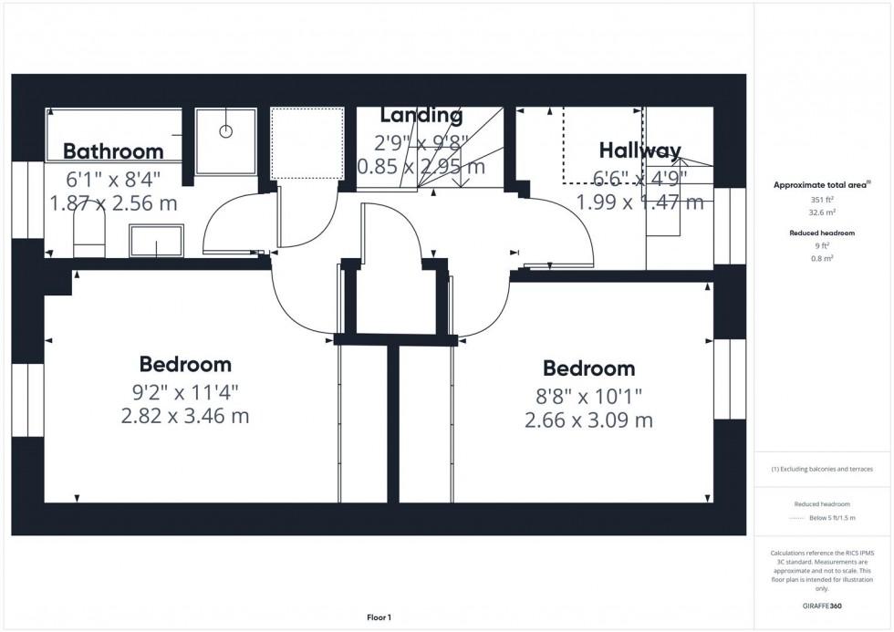 Floorplan for Sorrel Way, Kingsbrook, Aylesbury