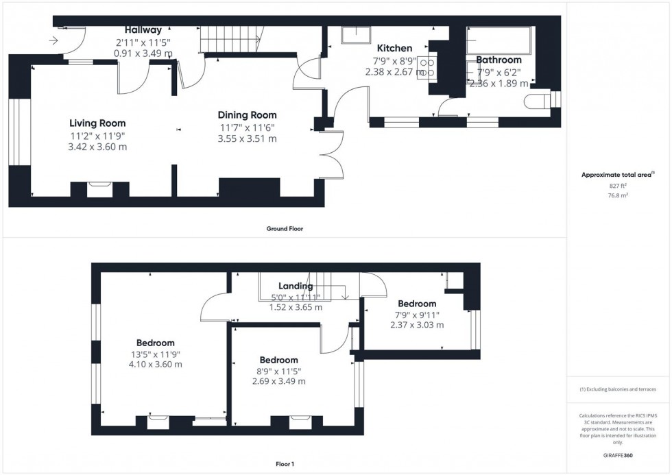 Floorplan for Albion Street, Aylesbury