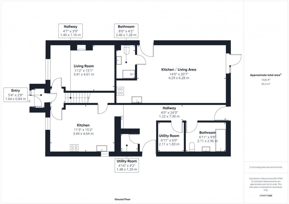 Floorplan for Bicester Road, Aylesbury, Buckinghamshire
