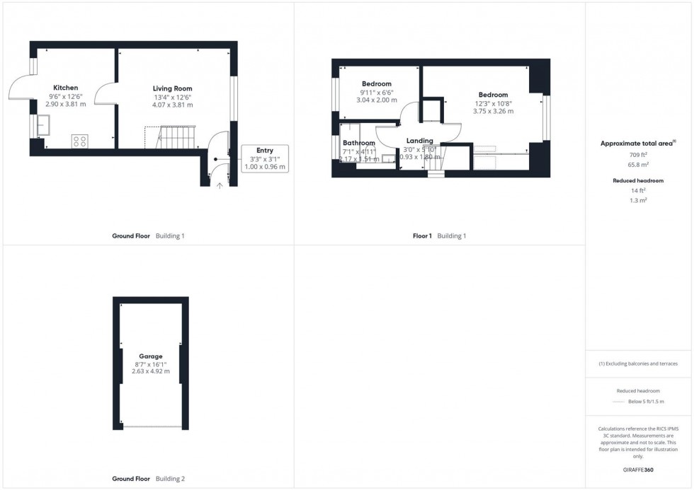 Floorplan for Oldhams Meadow, Aylesbury, Buckinghamshire