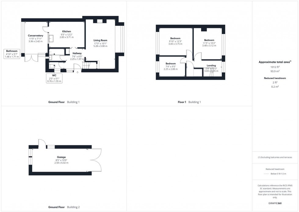 Floorplan for Aplin Road, Bedgrove, Aylesbury